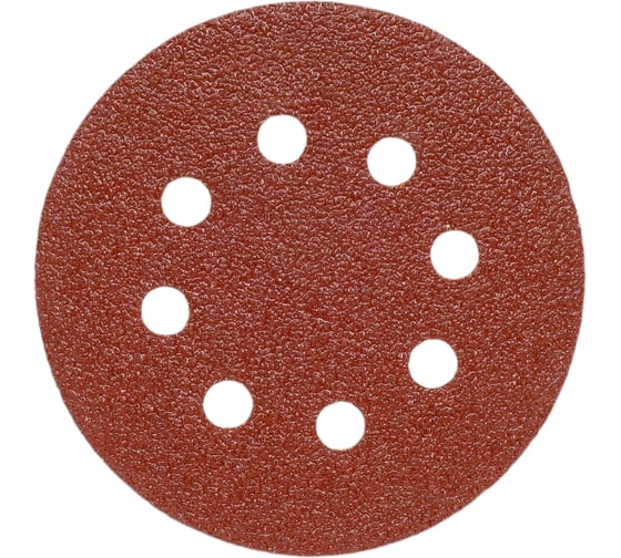 Изображение товара Круги шлифовальные 5 шт. (125 мм; Р36; 8 отверстий) FIT IT 39661