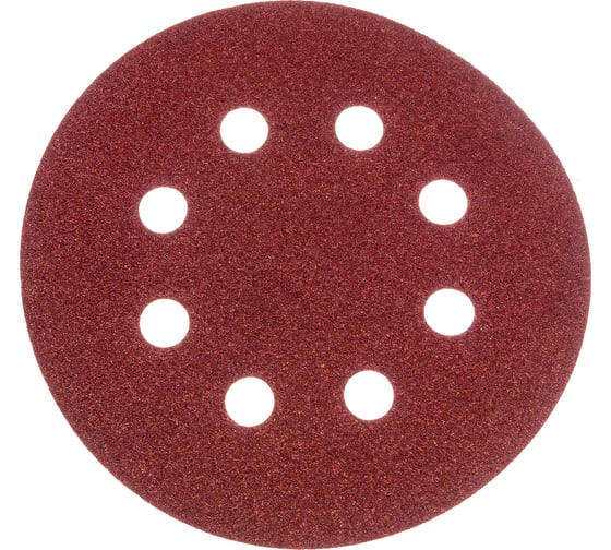 Изображение товара Круги шлифовальные 5 шт. (125 мм; Р100; 8 отверстий) FIT IT 39665