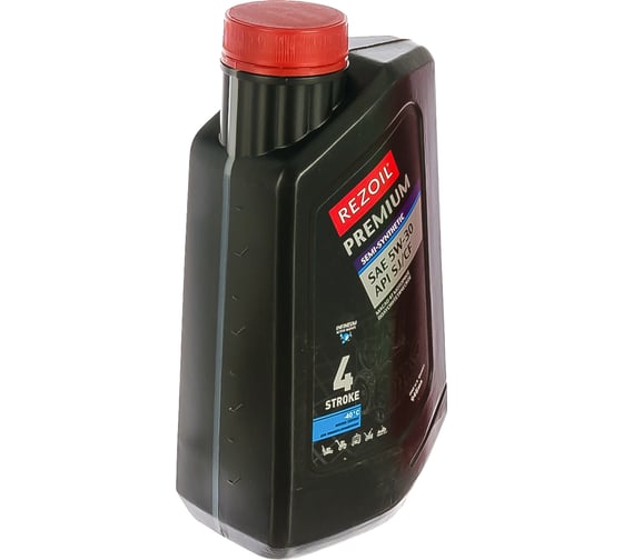 Изображение товара Масло полусинтетическое REZOIL PREMIUM SAE 5W 30 (0.946 л) для 4-тактных двигателей API SJ/CF Rezer