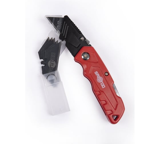 Изображение товара Складной нож с трапециевидным лезвием Sanitoo 3115