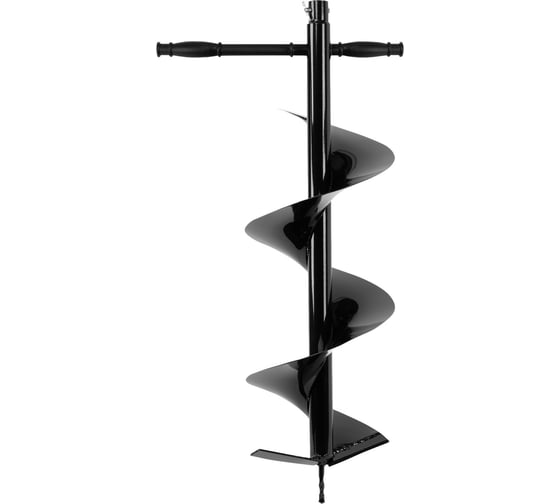 Изображение товара Шнек для грунта E-250 250х800 мм, соединение 20 мм, несъёмный нож Denzel 56025