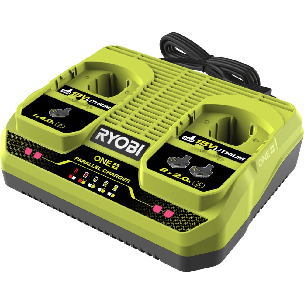Зарядное устройство Ryobi батарейка аккумулятор и зарядное устройство для него maunfeld lithium cr2032 mbcr2032 bl2 блистер 2 шт