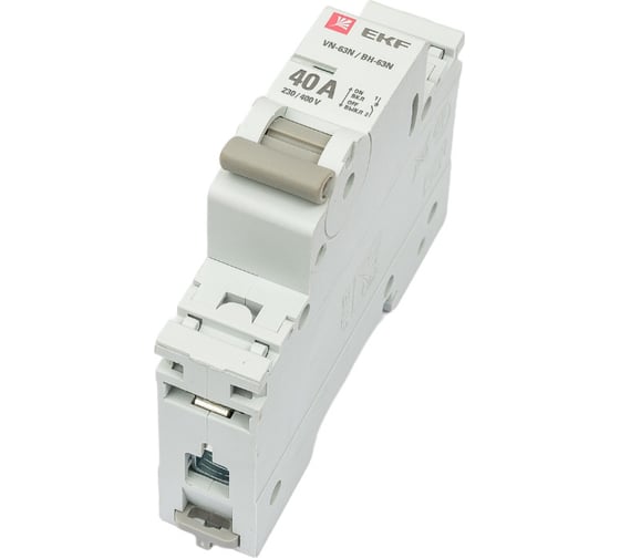 Изображение товара Выключатель нагрузки EKF 1P 40А ВН-63N PROxima S63140