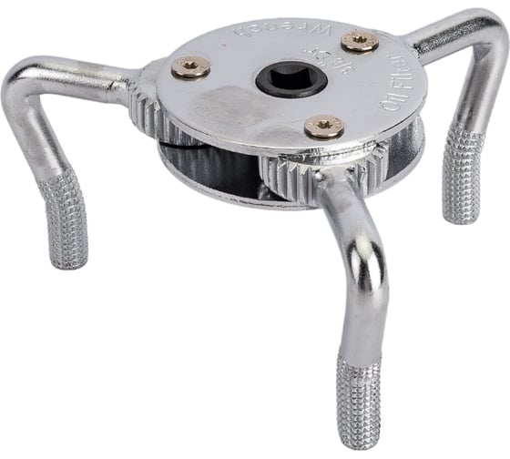 Изображение товара Съемник масляного фильтра СТАНКОИМПОРТ 3-х захватный 43-102 мм ST010235