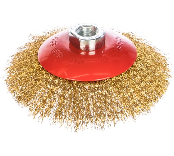 Изображение товара Щетка выгнутая (125 мм; М14) для УШМ Matrix 74616