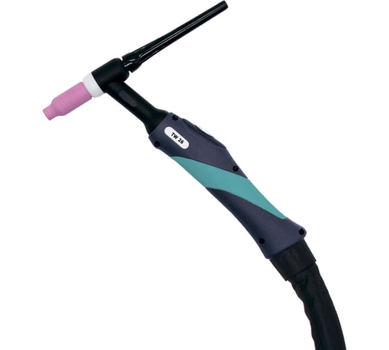 Изображение товара Горелка TW 26 leather 4 м, M12x1, 2pin, кожаная оплетка рукава Optima XL2641222L