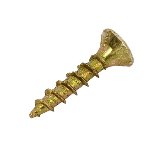 Изображение товара Саморезы по дереву КРЕП-КОМП потайные, Torx, 3х16 мм, желтые, 1000 шт. сдт316