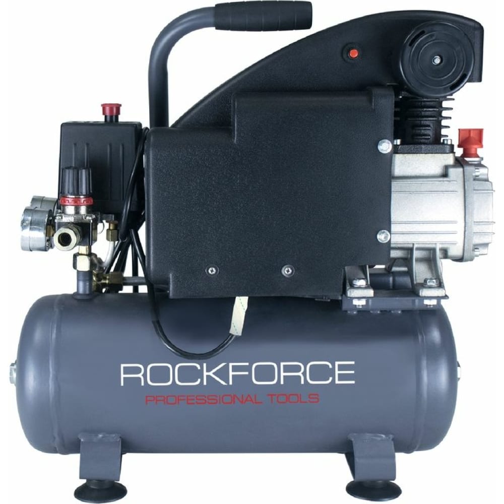Поршневой масляный компрессор Rockforce компрессор масляный диолд квп 2 50 2100вт 2 1 квт поршневой 50 л 340 л мин 8 бар прямой 30031140