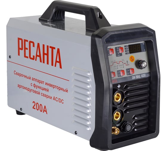 Изображение товара Сварочный инверторный аппарат Ресанта САИ-200АД АС/DC 65/98