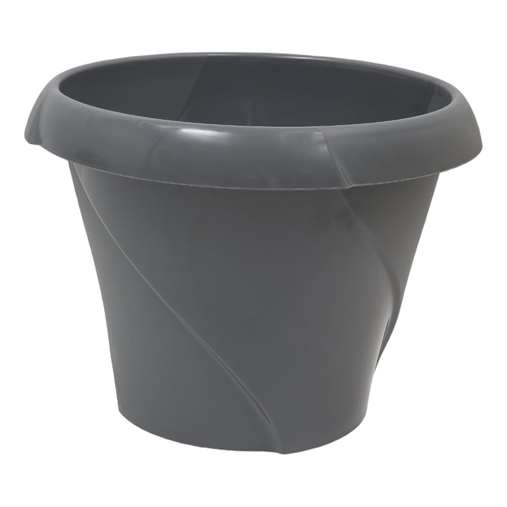 Изображение товара Кашпо с поддонником Martika Флориана 9.2 л, диам. 315 мм, серое С388СЕР