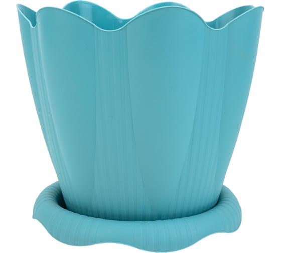 Изображение товара Горшок с поддоном Martika Эдельвейс 9.5 л, диам. 29 см С194К