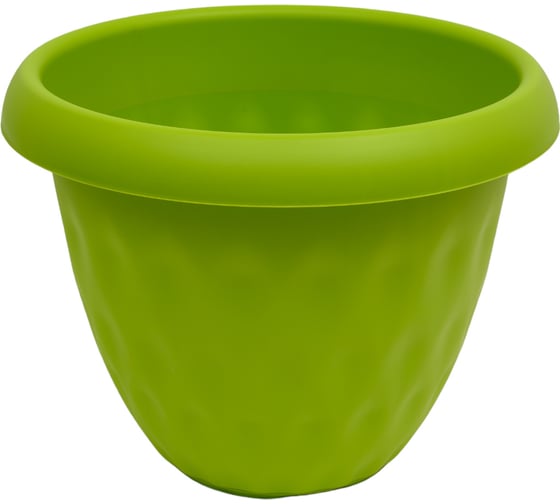 Изображение товара Горшок для растений с поддоном Martika Розетта 13 л, диам. 340 мм, зеленый С129ЗЕЛ