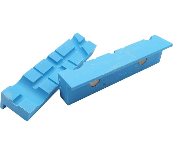 Изображение товара Губки тисков (пара) 125 мм профилированные накладные, магнитные BESTELLI AC01102135