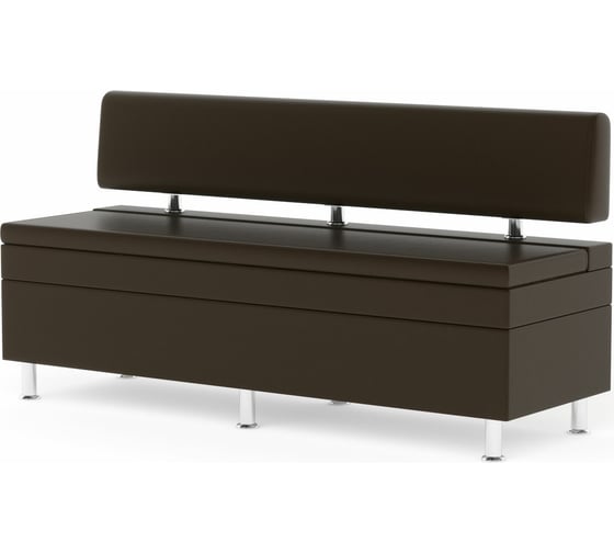 Изображение товара Кухонный диван НОРТА NORTA Hippo 1500x490x770 Galaxy Dk. Brown 4656755759883