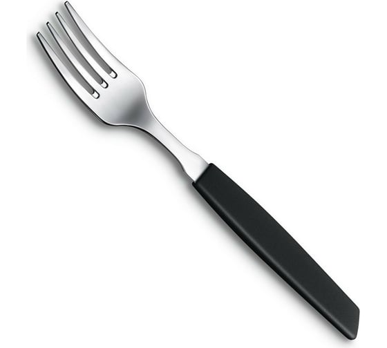 Изображение товара Набор из 6 столовых вилок Victorinox Swiss Modern 205 мм, сталь, синтетический материал, чёрный 6.9033.09.6