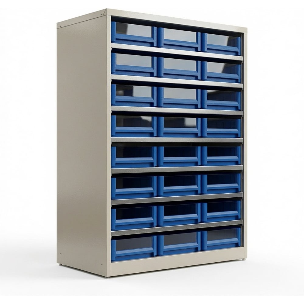 Кассетница HONEYCOMB new ironbox standart 300, с пластиковыми ящиками 3209 M-КС302new - 2