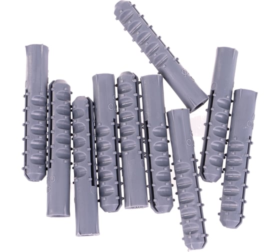 Изображение товара Дюбель распорный "ЕЖИК" полипропиленовый 500 шт. (10х60 мм; ТФ0) ЗУБР 4-301060-10-060