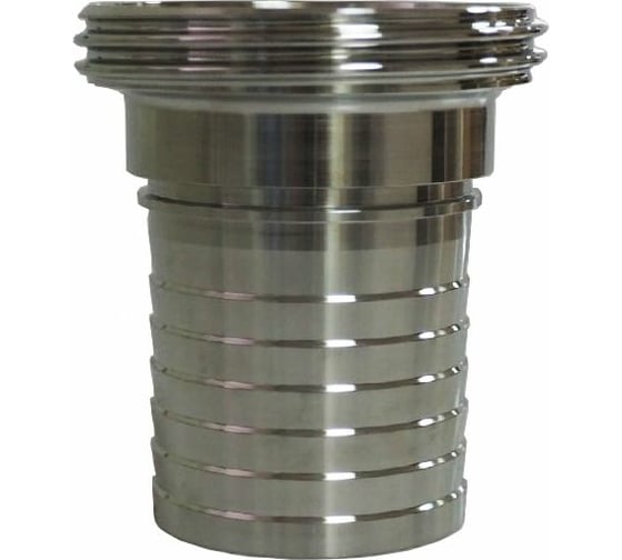 Изображение товара Резьбовой штуцер под рукав TITAN LOCK DIN 11851 DN10 нержавеющая сталь 316 TL10THRSS