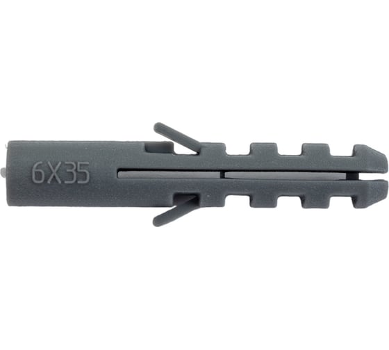 Изображение товара Дюбель распорный "ЕВРО" полипропиленовый 1000 шт. (6х35 мм) ЗУБР 301010-06-035