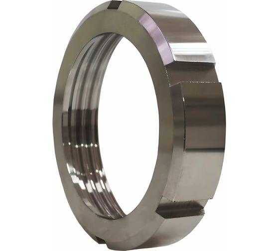 Изображение товара Молочная гайка TITAN LOCK по стандарту DIN 11851 DN80 нержавеющая сталь 304 TL80NUTS