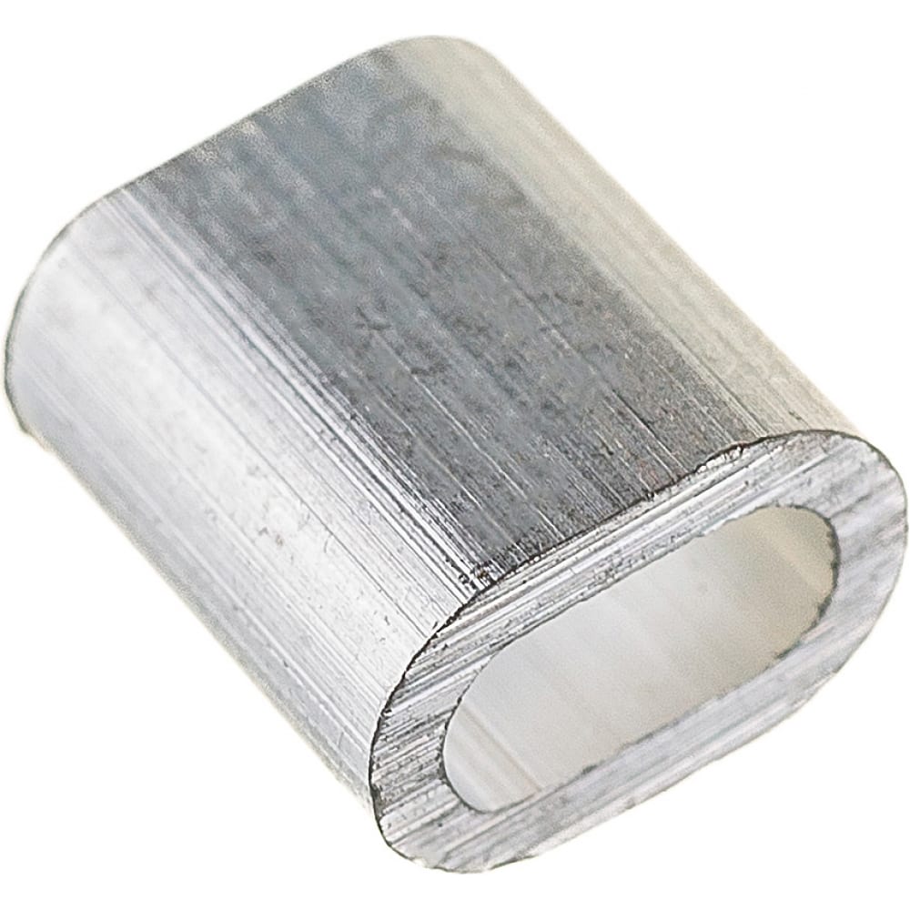 Оцинкованный зажим троса ЗУБР зажим алюминий din 3093 4 мм 2 шт