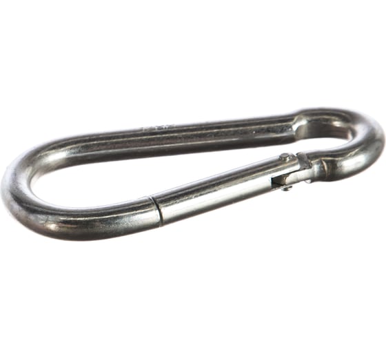 Изображение товара Карабин оцинкованный DIN 5299С 8 шт. (12 мм; ТФ5) Зубр 4-304545-12