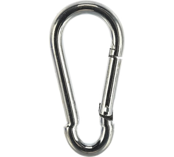 Изображение товара Карабин оцинкованный DIN 5299С 40 шт. (6 мм; ТФ5) Зубр 4-304545-06