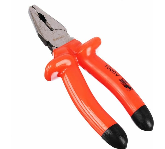 Изображение товара Диэлектрические плоскогубцы ЕРМАК 180 мм, до 1000 В 661-060