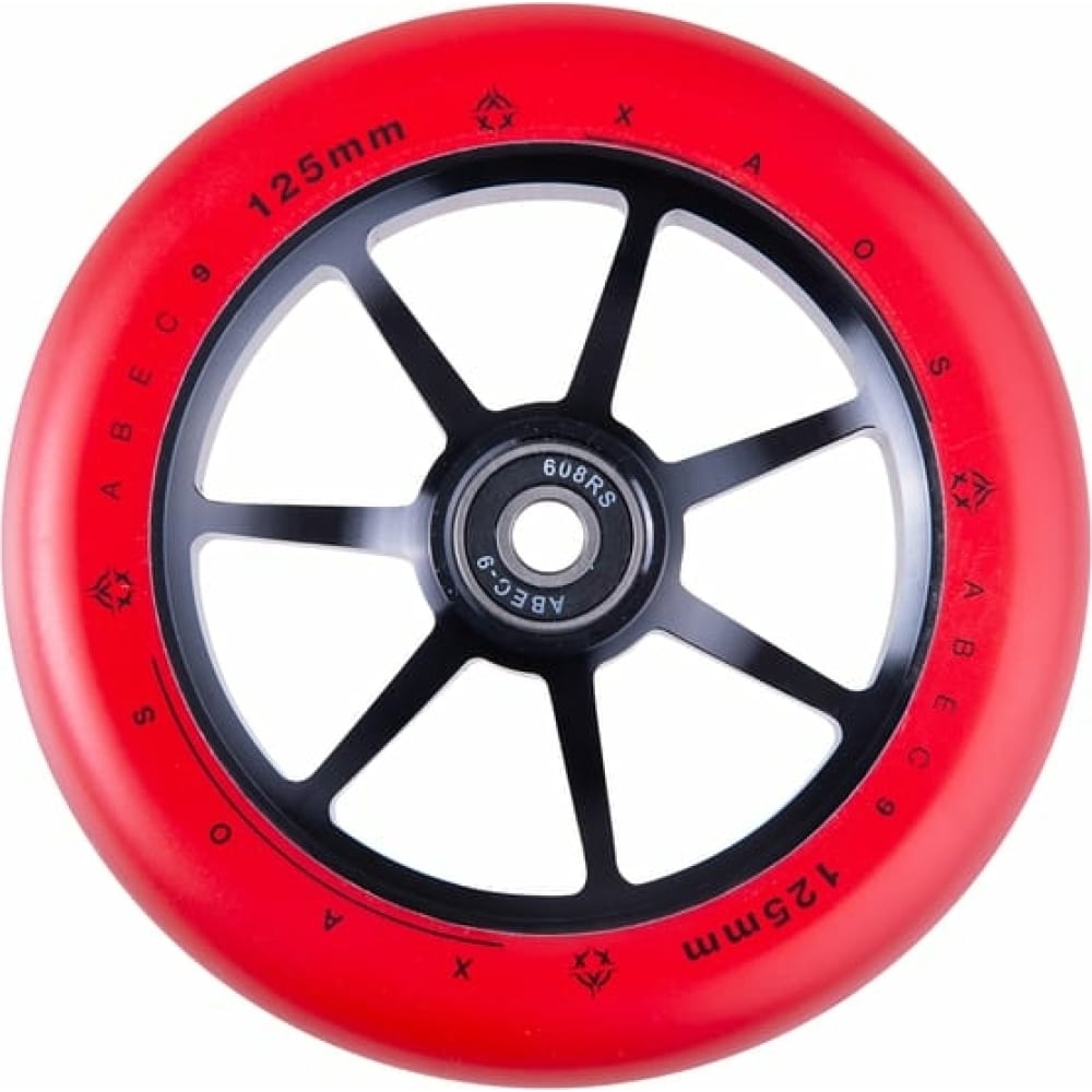 Колесо для трюкового самоката XAOS колесо для трюкового самоката horst алюминиевый с подшипником abec9 100мм sub серебристо черное