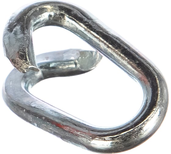 Изображение товара Соединитель цепей оцинкованный 100 шт. (4 мм; ТФ5) Зубр 4-304575-04