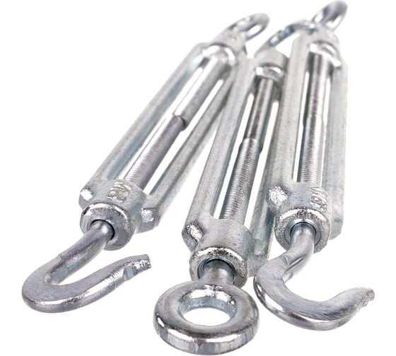 Изображение товара Талреп крюк-кольцо DIN 1480 15 шт. (М6; ТФ5) Зубр 4-304355-06