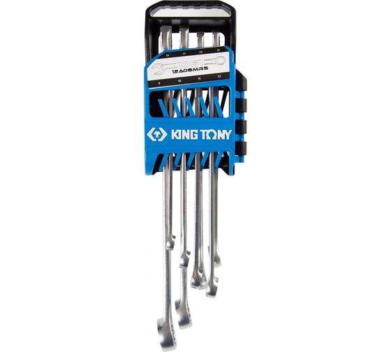 Изображение товара Набор комбинированных ключей KING TONY 8-19 мм, 8 предметов 12A08MRS