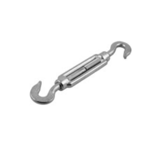 Изображение товара Талреп крюк-крюк DIN 1480 20 шт. (М5; ТФ5) Зубр 4-304365-05