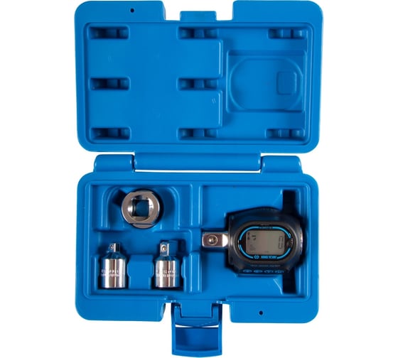 Изображение товара Динамометрический адаптер KING TONY серии "DIGITAL", 1/2", 40-200 Нм, 4 предмета, кейс 34417-1A