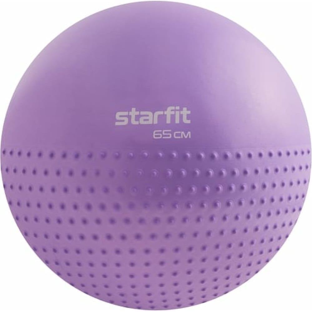 Полумассажный фитбол Starfit массажный фитбол starfit