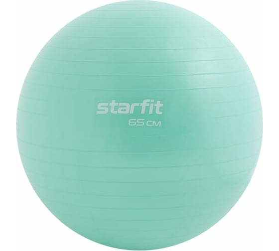 Изображение товара Фитбол Starfit GB-108 65 см, 1000 г, антивзрыв, мятный УТ-00020576