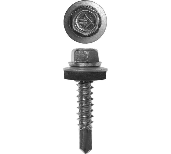 Изображение товара Саморезы для крепления кровельных материалов 800 шт. (5,5х75 мм; ТФ0) ЗУБР 4-300310-55-075