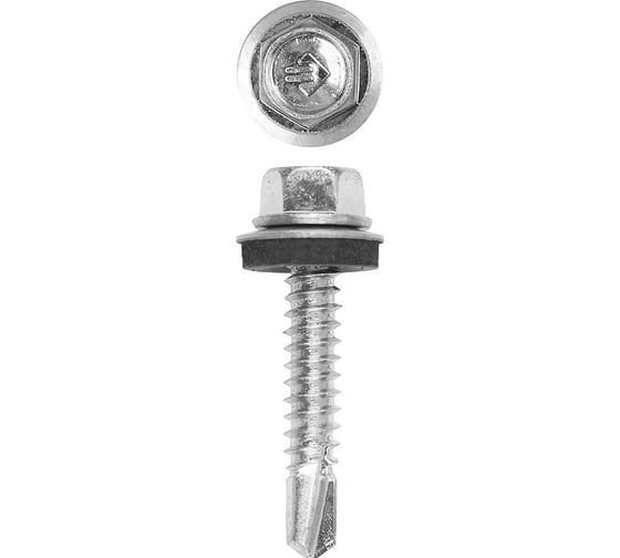 Изображение товара Саморезы для крепления кровельных материалов 1000 шт. (6,3х38 мм; ТФ0) ЗУБР 4-300310-63-038