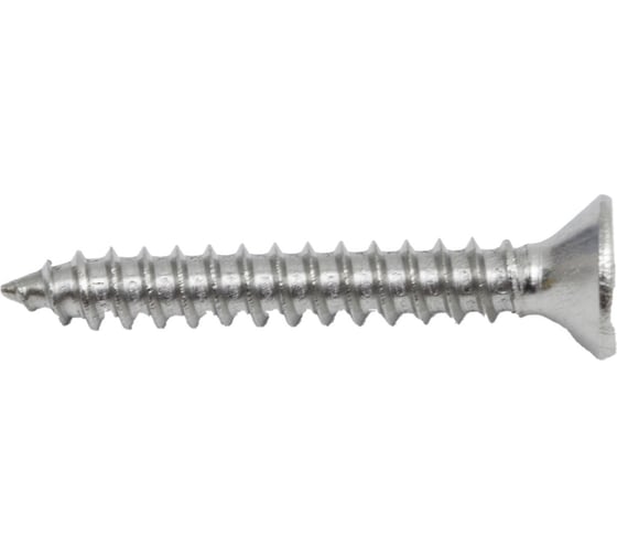 Изображение товара Универсальный саморез КРЕП-КОМП потайной, нерж. А2, PH, DIN 7982, 3,5х25, 1000 шт. спн3525