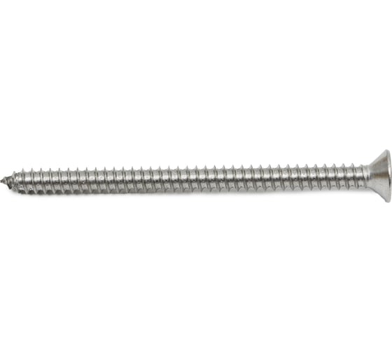 Изображение товара Универсальный саморез КРЕП-КОМП потайной, нерж. А2, PH, DIN 7982, 4,8х70, 200 шт. спн4870