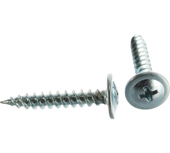 Изображение товара Саморезы с прессшайбой по листовому металлу 350 шт. (4,2х25 мм; PH2; ТФ1) ЗУБР 4-300191-42-025