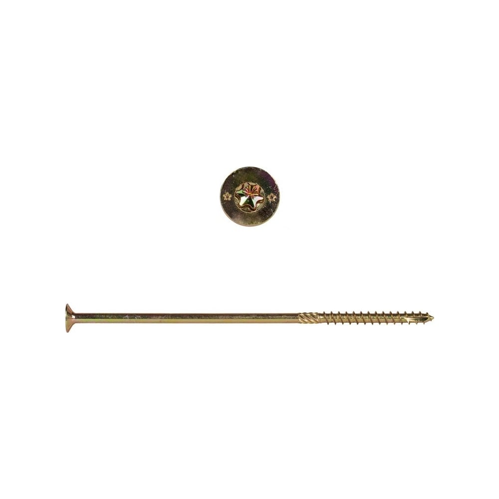 Изображение товара Саморезы по дереву КРЕП-КОМП потайные Torx 8,0х200 мм 100 шт