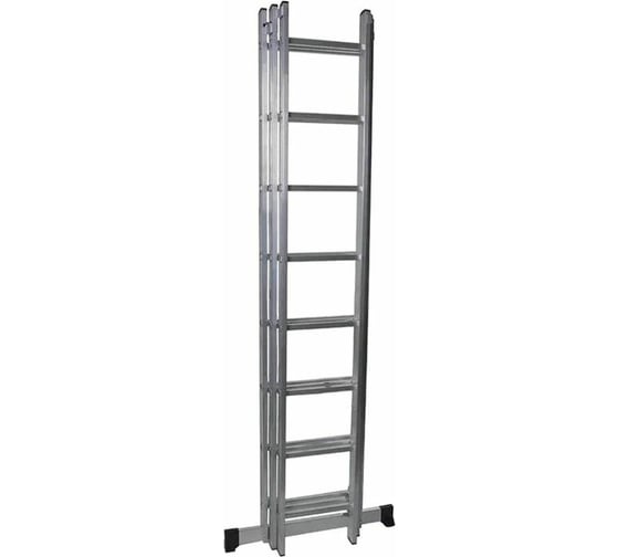 Изображение товара Универсальная трехсекционная лестница WORKY 3x5, высота 1.46/1.84/2.71 м ARD255960