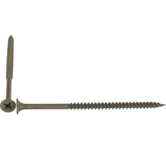 Изображение товара Саморезы универсальные оксидированные по дереву/металлу 1200 шт. (4,2х75 мм; PH2; ТФ0) ЗУБР 4-300010-42-075
