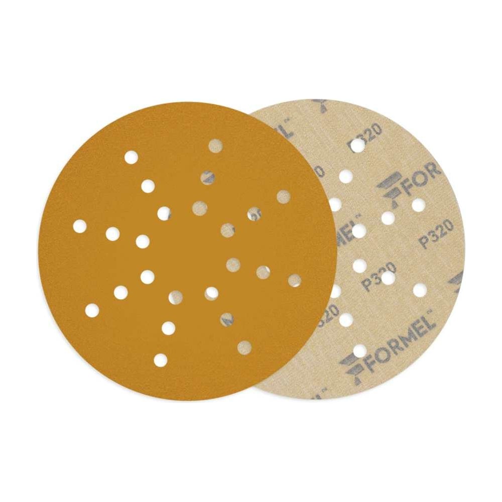 Изображение товара Диск для шлифовки DIAMOND 225 мм 24 отверстия 320 зернистость 50 шт Formel