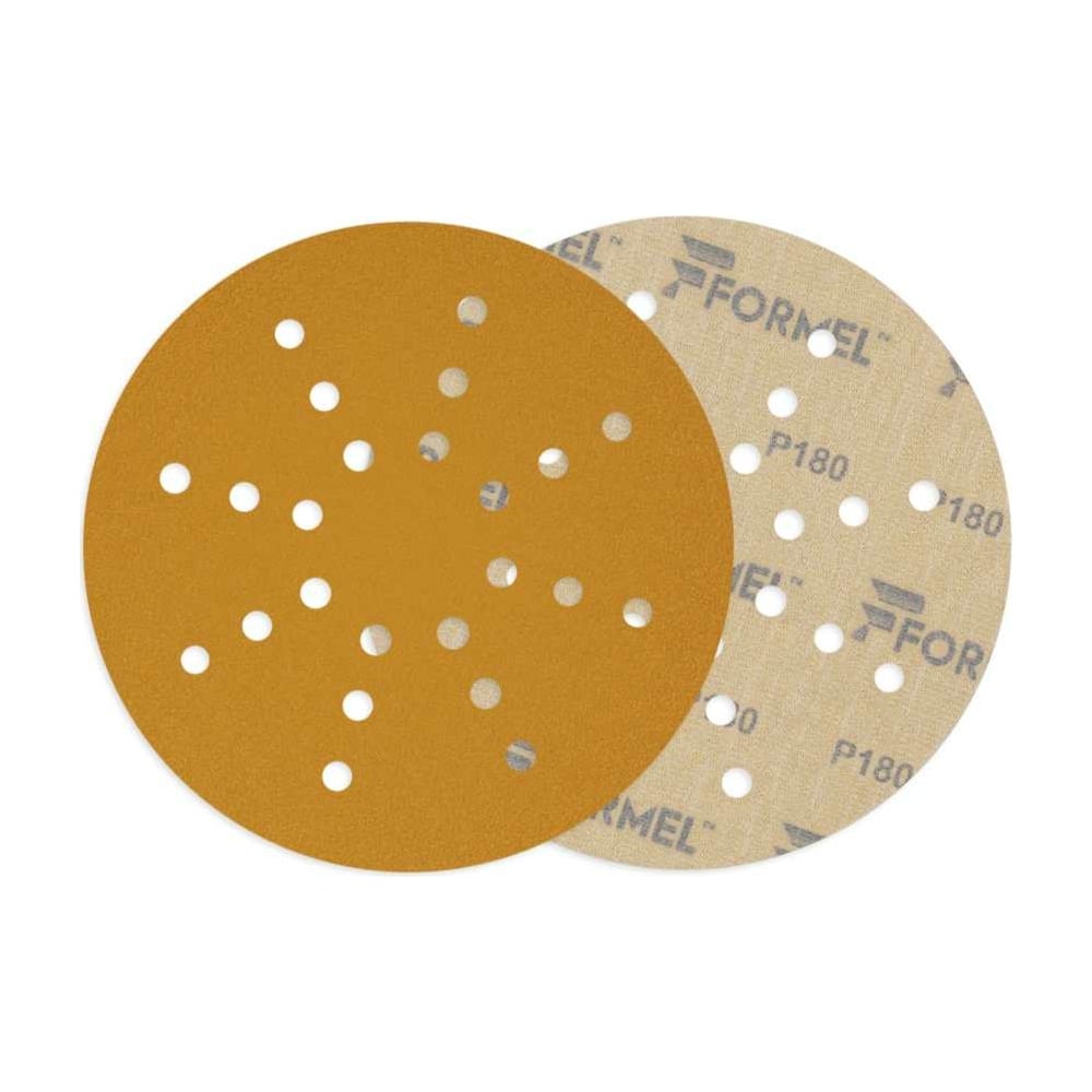Изображение товара Диск для шлифовки DIAMOND 225 мм 24 отверстия P180 50 шт Formel 81953230180