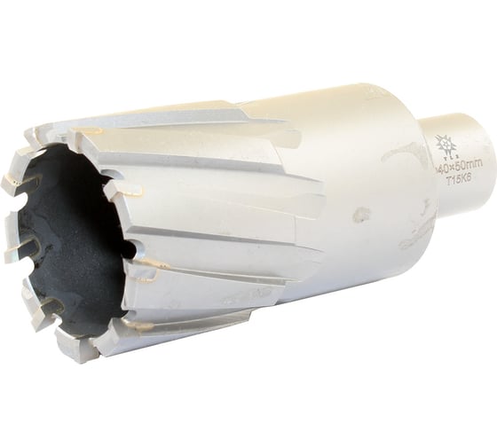 Изображение товара Коронка кольцевая по металлу 40x50 мм, Т15К6, Weldon 19 мм TLX 50895