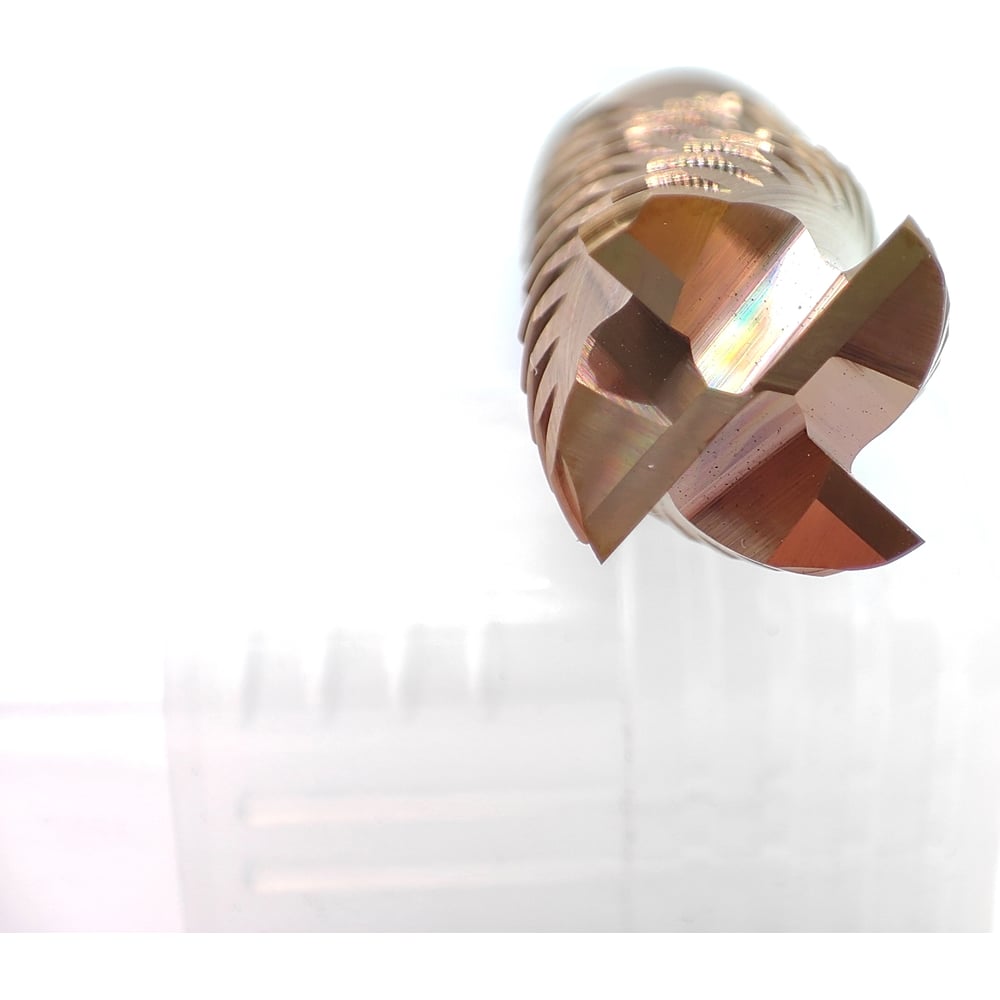 Изображение товара Фреза СпецТехИнструмент твердосплавная черновая D12-L100-T4-R-TiSiN-HRC55 STI B600 D12-L100-T4-R-TiSiN-HRC55