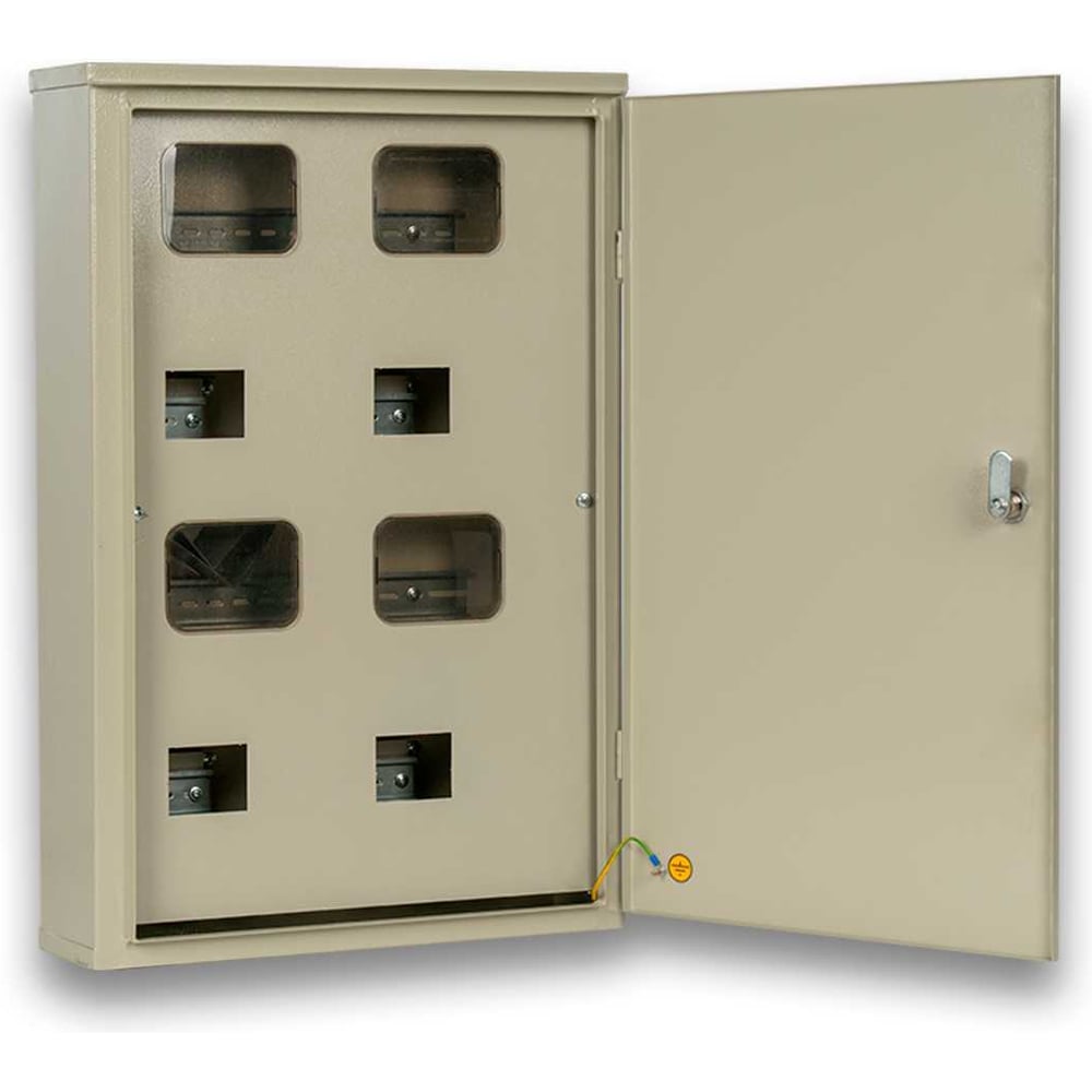 Изображение товара Щит учета МЭК ЭЛЕКТРИКА ЩУ-1/4 620x420x120 IP31 под четыре счетчика однофазных MEC13104 Изображение товара Щит учета МЭК ЭЛЕКТРИКА ЩУ-1/4 620x420x120 IP31 под четыре счетчика однофазных MEC13104