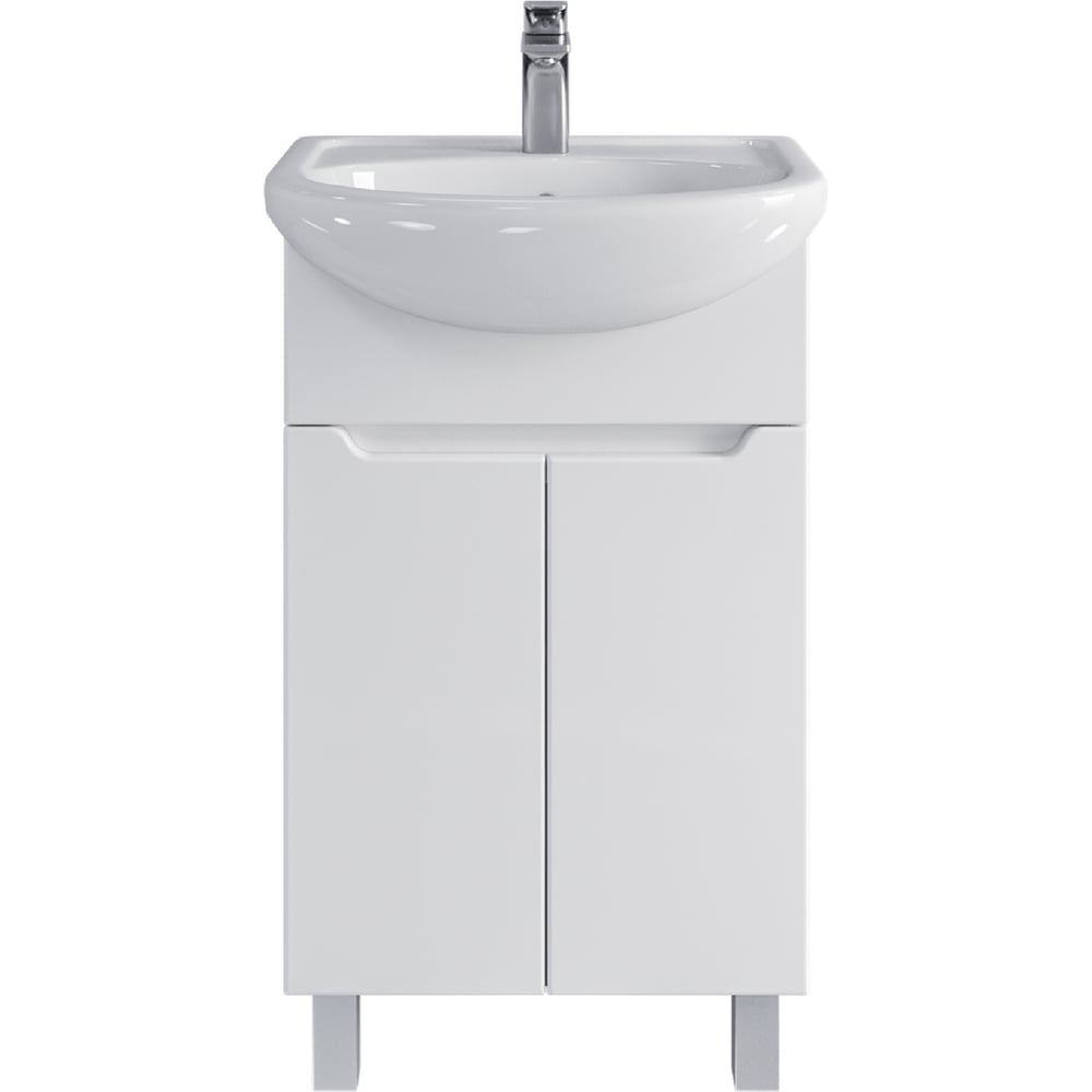 Изображение товара Тумба напольная Sanstar Лайн 50 для ванной без раковины современный дизайн